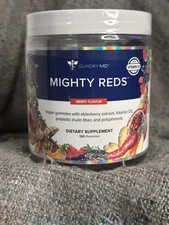 Gundry MD Mighty Reds Gummies Multivitamin Supplement. 120 Gummies