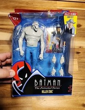 McFarlane Batman The Animated Series Platinum Green Killer Croc Jonah Hex BAF