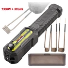 Magnetic Induction Heater 1300W 110V, Flameless Rusted Bolt Remover Multi Coils