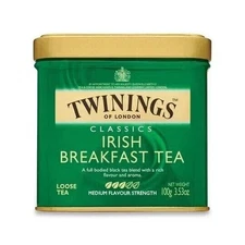 Twinings Irish Breakfast Loose Tea Caddy 100g Loose Tea Free Shipping World Wide