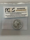 1910-S Barber Dime--PCGS --PVC Residue--PCGS Restoration Recommended