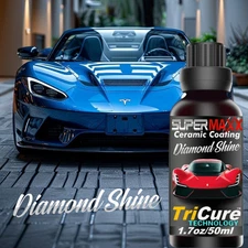 CERAMIC CAR COATING TRICURE TECHNOLOGY "ADVANCED PPF VINAL WRAP PAINT PROTECTION