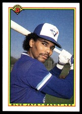 Manny Lee 1990 Bowman #512 Toronto Blue Jays MLB READ FREE SHIPPING AutographDen