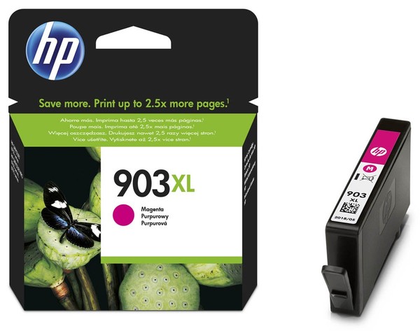 Original Hp Druckerpatrone 903 Xl Rot T6M07AE 9,5 Ml, 825 Seiten Magenta-image