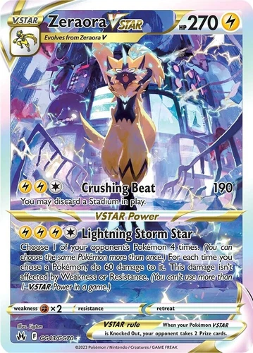 Zeraora VSTAR Pokémon TCG Cards