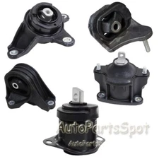 Engine Motor & Trans Mount Set 5pcs. For 2013-2016 Honda Accord 2.4L Automatic