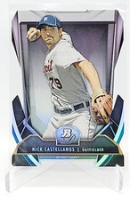 NICK CASTELLANOS 2013 BOWMAN PLATINUM CARD CES-NC TIGERS/REDS (DIE-CUT ROOKIE) 