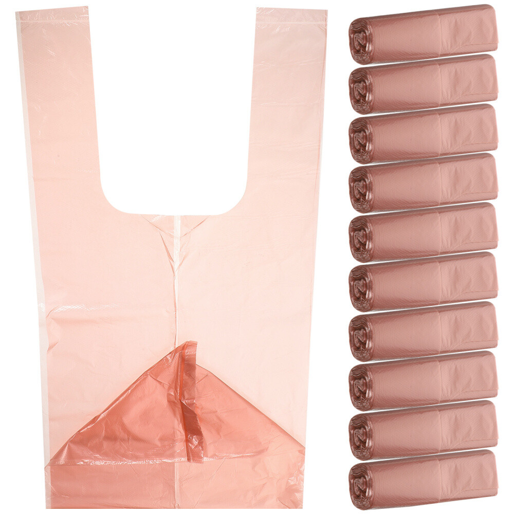 10 Rolls Home Office Garbage Bags High Temperature Resistance