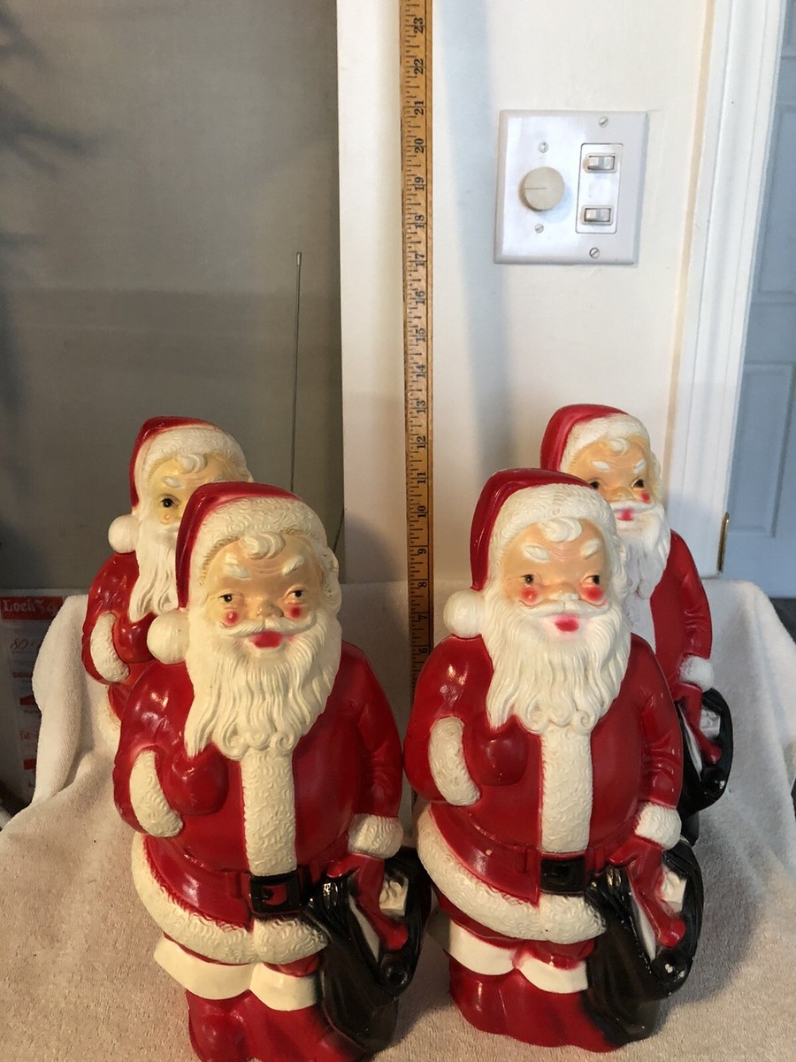 Vintage Empire Four Santa Blow Molds | eBay