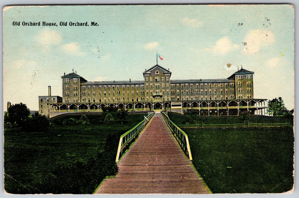 Postcard DB Old Orchard, ME. The Old Orchard House