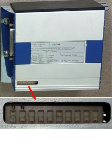 SERVOSTAR® PD PE201261 ENCODER, 24Vdc, 13 AMP, 250W. - Picture 3 of 11