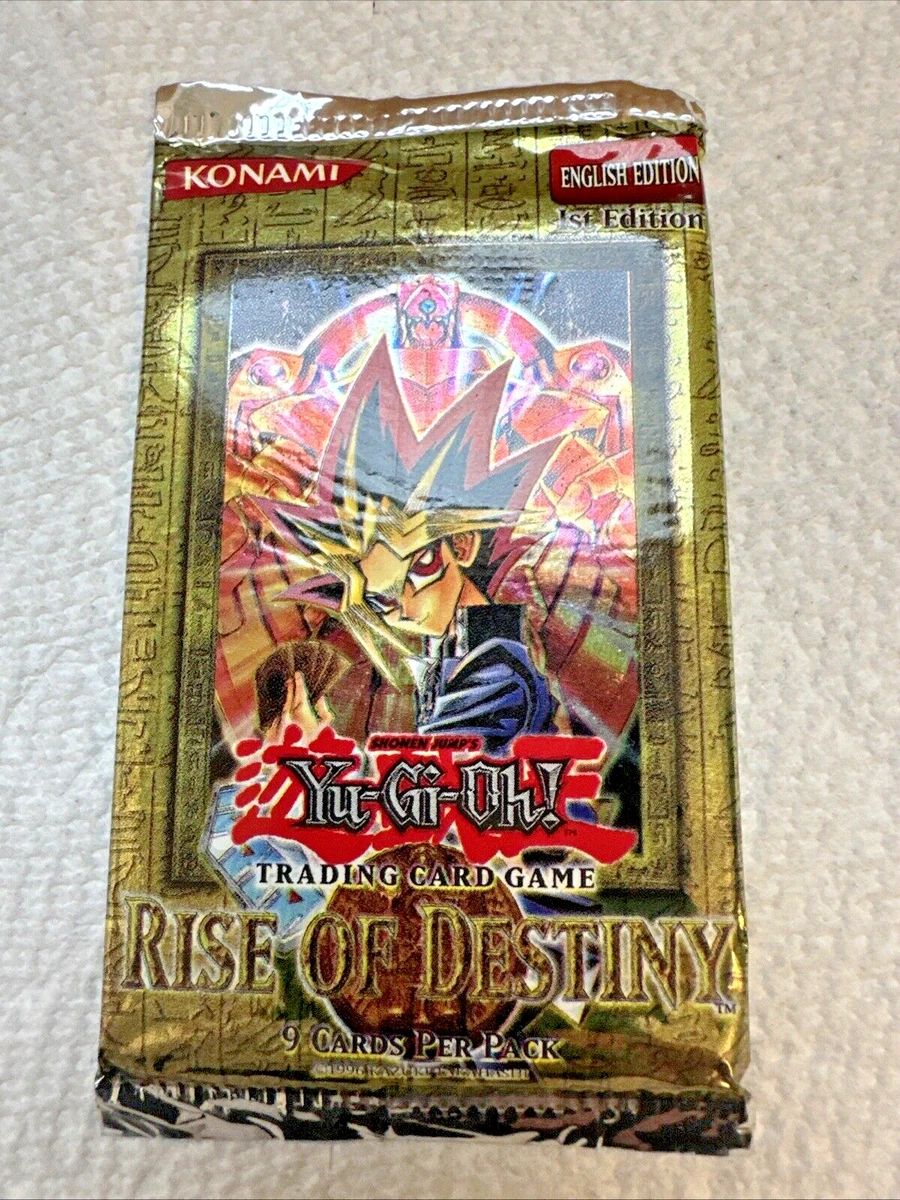 Yu-Gi-Oh! TCG Rise of Destiny Sealed Collectible Card Game Packs