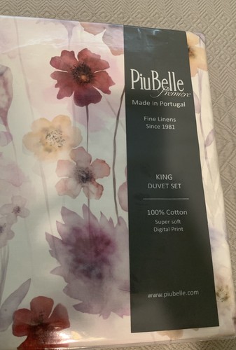 PiuBelle King Duvet Cover and Two King Shams. Pink. Brand New! - Picture 7 of 7