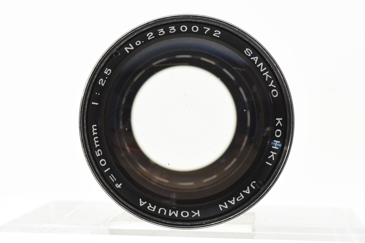 (動作未確認) SANKYO KOHKI JAPAN KOMURA Sankyo Optical Works KOMURA 105mm f3.5 LTM 39mm #9737 kjm