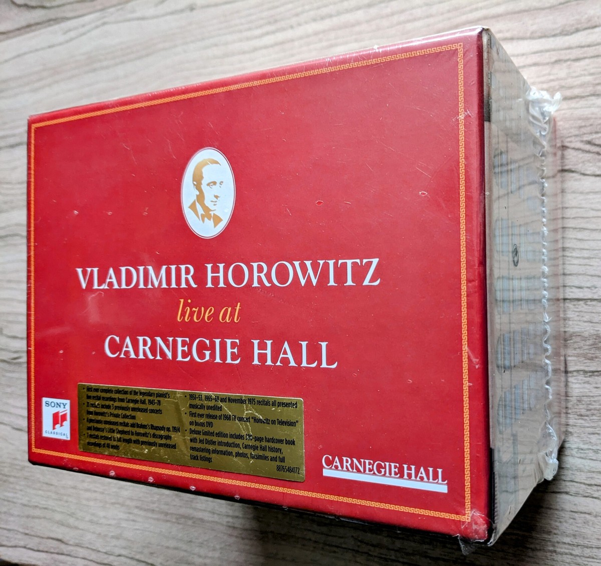 VLADIMIR HOROWITZ ‎– LIVE AT CARNEGIE HALL / 41CD SONY BOX