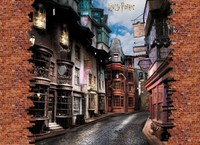 "Kinderzimmer Tapete 252 Cm X 182 Cm (99\" X 72\") Harry Potter Winkelgasse"