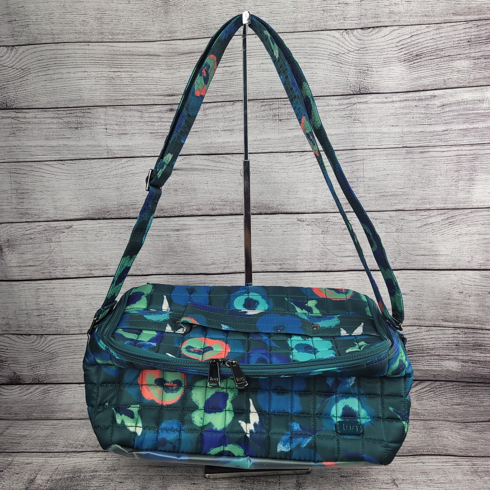 Lug Large Insulated Lunch Tote Munchie- Mystic Bloom Forest