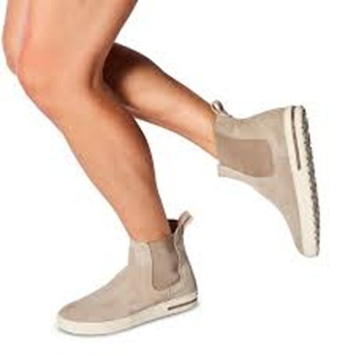 NEW Birkenstock Women's Bend Chelsea Leather Sneaker Booties Size 39 - Picture 4 of 10