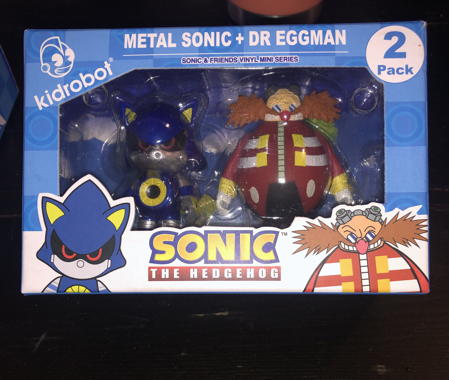 Sonic the Hedgehog 3 Vinyl Figure Dr. Robotnic and Metal Sonic 2-Pack -  Kidrobot