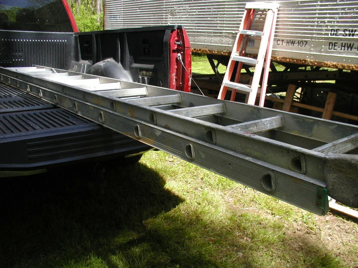 whether Encourage dealer werner 24 ft aluminum extension ladder space