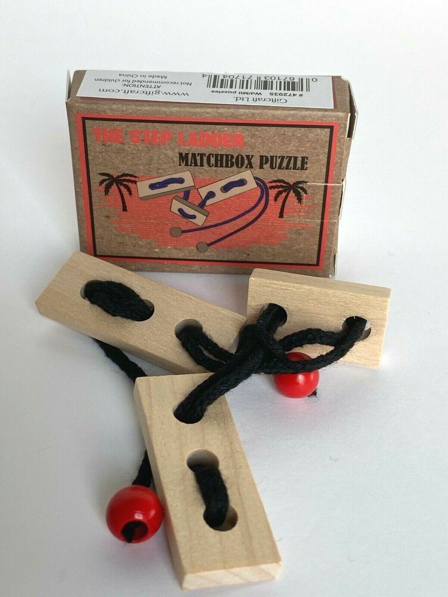 Brain Teaser Matchbox Puzzle 