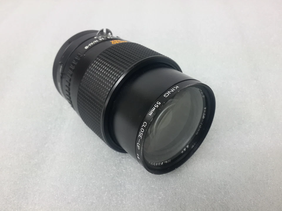 Lente zoom automático polar 1:3,5-4,5 f=28-70 mm 55¢+ Lente KING 55 mm + Adaptador para NIKON Foto 3 de 4