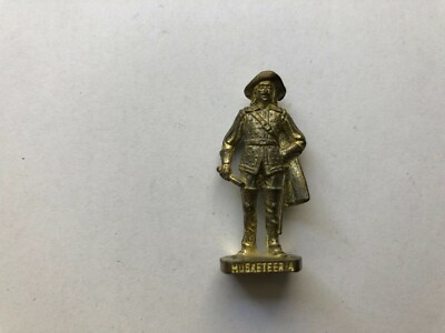 Ü Ei Überraschungsei Metall Musketiere 4 Gold SCAME