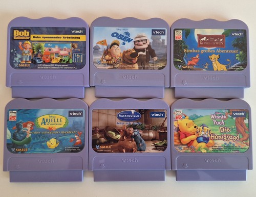 10 Stück Vtech Lernspiele (OBEN, Arielle, SpongeBob, NEMO, Micky Maus, u.a.) TOP - Bild 3 von 7