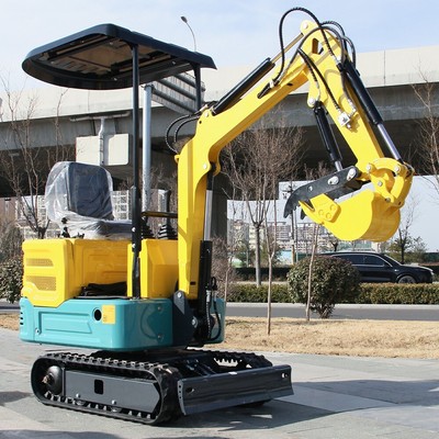 NEW 13.5HP 2000Lbs Industrial Crawler Mini Hydraulic Excavator Track Gasoline
