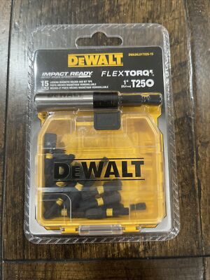 DeWalt DWA3HLD1TX25-15 Flex Torq 1'' T25 Impact Ready Bits