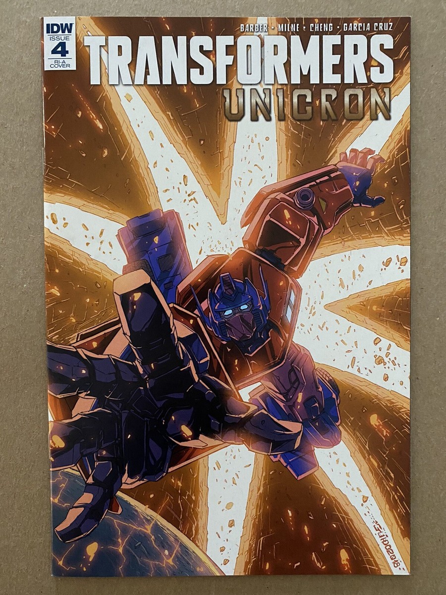 Transformers Unicron #4 IDW Retailer Incentive Variant Optimus