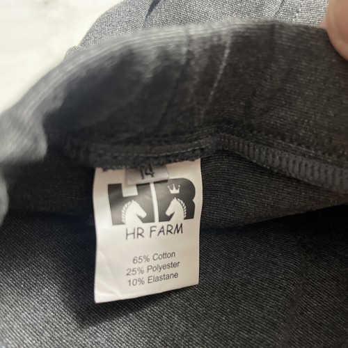 Neu mit Etikett HR Farm Damen Reithose Vollbesatz Silikon Grip Reithose 14 - Bild 2 von 6