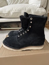 Wesco Custom JobMaster Suede Boot Sz 8