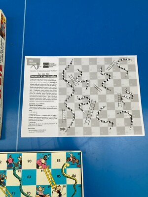 Jeu De Société Popeye – Serpents Et Échelles 1979 – Version Complète Avec Règle – Collector