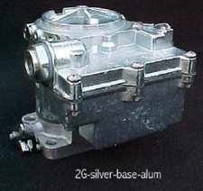 Vintage Speed Rochester 2g Primary Carb In Silver Tri Power Hot Rod