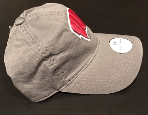 Wisconsin Badgers Under Armour UA Adjustable Hat OSFA NWT Women's NWT - Picture 6 of 7