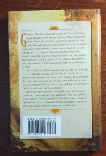 GLADIATOR The Strength of a Man by BISHOP EDDIE LONG ~ Signed First Edition - Picture 3 of 3