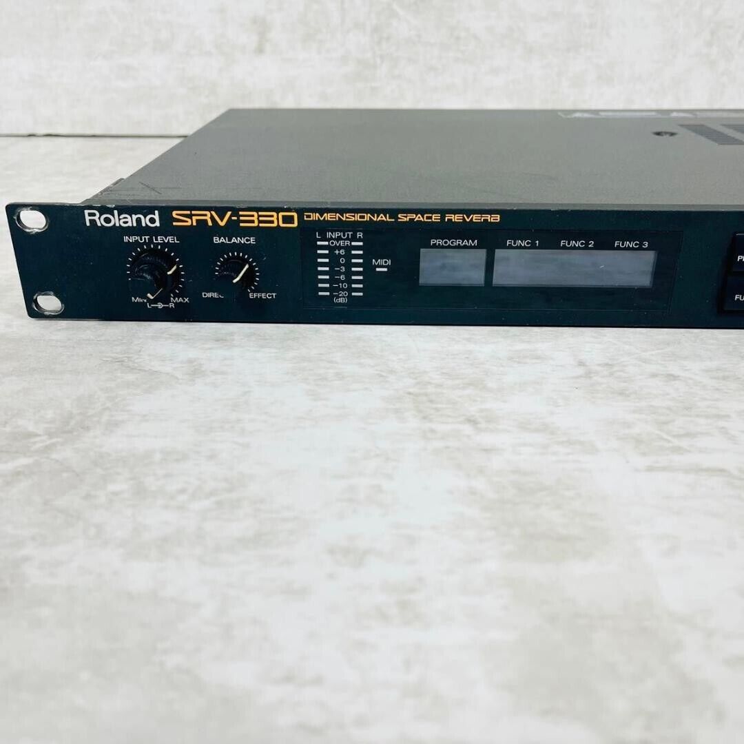 Roland SRV-330 DIMENSIONAL SPACE Reverb Rack Effect Color Roland SRV-330 DIMENSIONAL SPACE Reverb Rack Effect Color