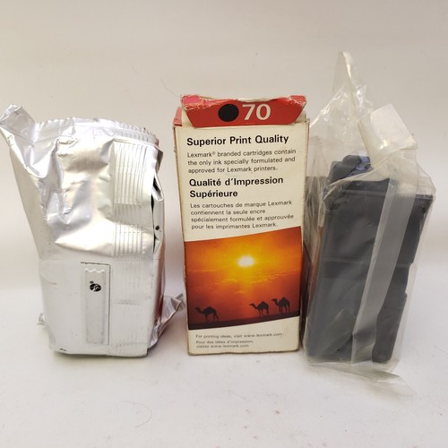 Lexmark 70/20 (12A1970/15M0120) Ink Cartridge 3-Pack GENUINE NEW - Picture 3 of 11