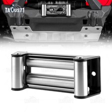10 Front Bumper Winch Roller Fairlead Cable Guide For Chevy Gmc Jeep Ford Suv