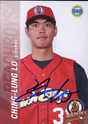 2006 Waikiki BeachBoys CHING LUNG LO Signed Card autograph AUTO