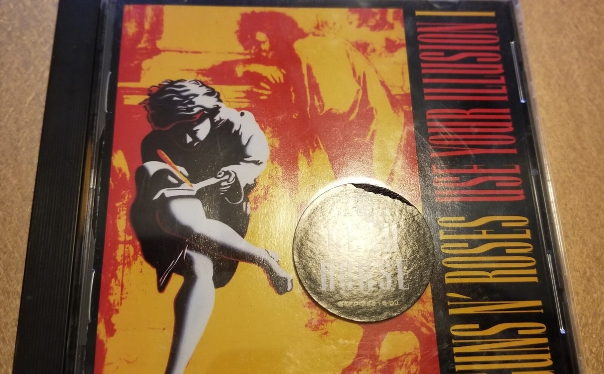 GUNS N’ ROSES USE YOUR ILLUSION Promo CD GUNS N ROSES PROMO ONLY CD USE YOUR ILLUSION ,RARE HYPE