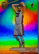 Kevin Love 2023-24 Donruss Elite Basketball Refractor Base Card #80 Miami Heat