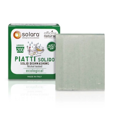 Workshop Naturae Solid Dishes Detergent Peppermint 180g Organic Vegan