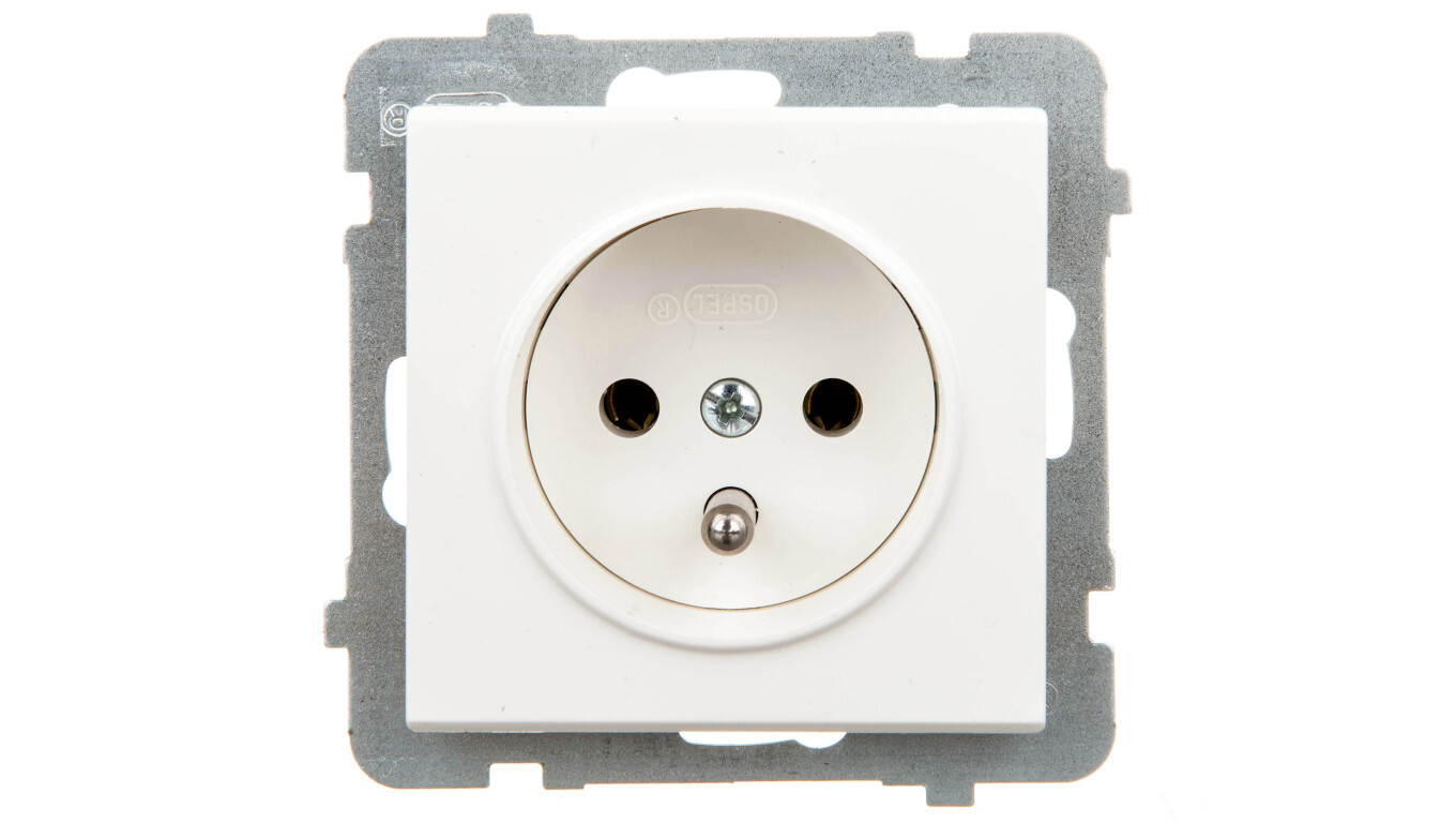 SONATA Single socket with/u ecru GP-1RZ/m/27 /T2UK