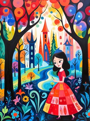 Die Prinzessin und das magische Schloss von Cross & Glory - 1000 Teile Puzzle
