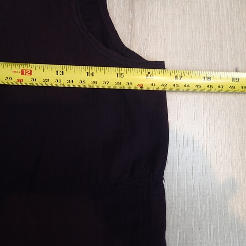 Theory Linda W eggplant purple tiered cotton midi sundress bow accent dress sz p - Picture 13 of 18