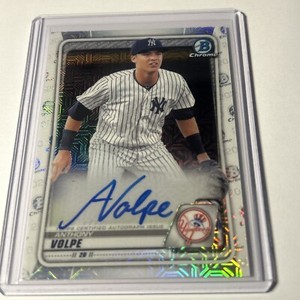 Anthony Volpe 2020 Bowman Mega Box #BMA-AVO Chrome Prospect Anthony Volpe 2020 Bowman Mega Box #BMA-AVO Chrome Prospect