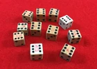 One 1765 Stamp Act Die / Dice British Crown Tax Mark with COA