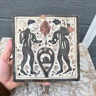 Antique Spanish Pottery Valenican Socrarrat Tile 19th century Valencia